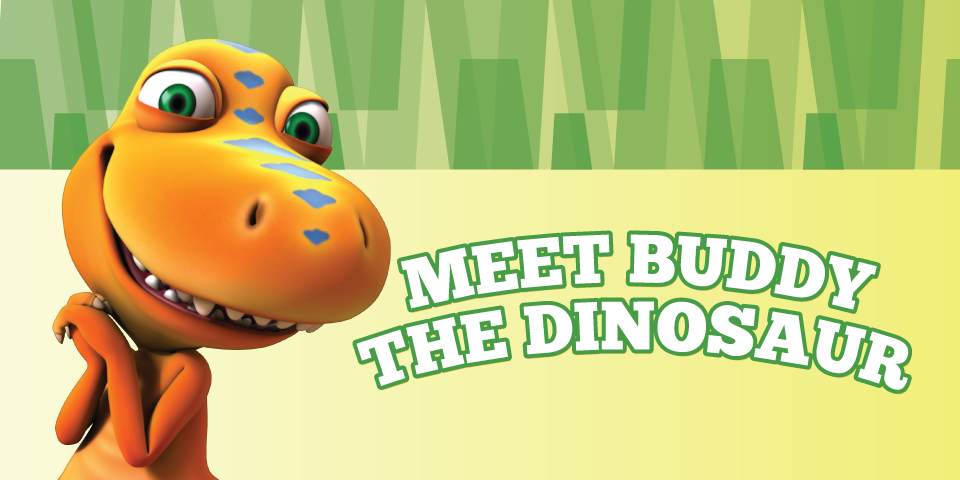 Meet Buddy The Dinosaur!