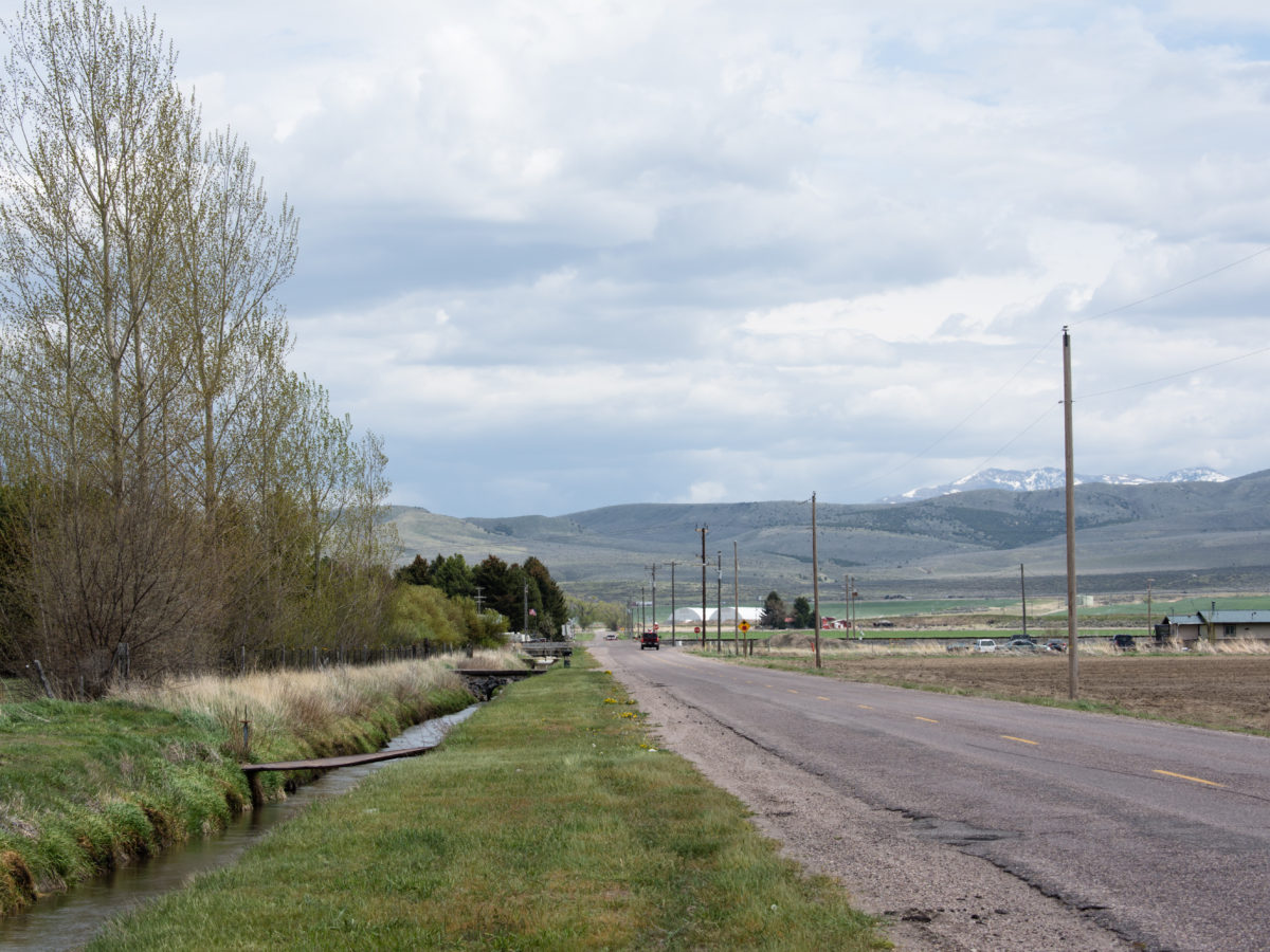 The Fort Hall Indian Reservation in rural eastern Idaho where Adree