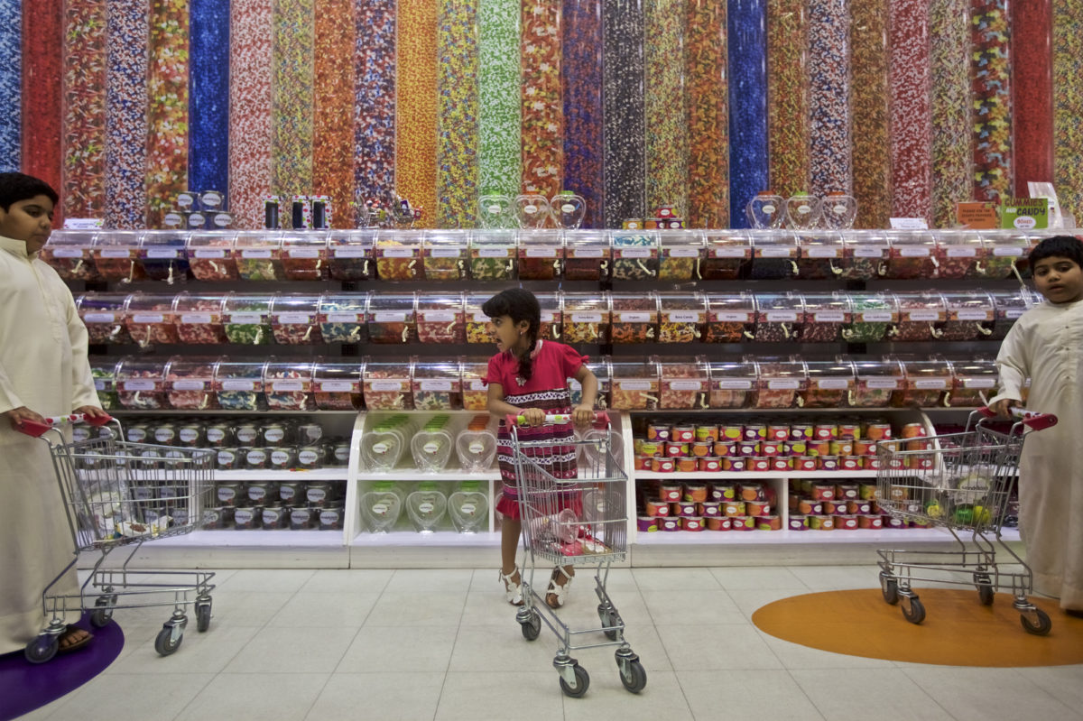 The Candylicious Store In The Dubai Mall In The United Arab