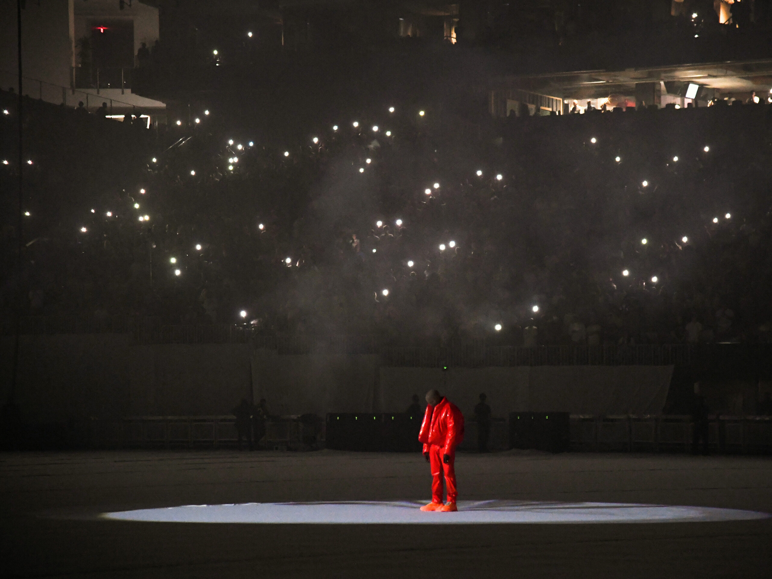 Featured image for “From A Small House In a Big Stadium, Kanye West Comes Up Empty-Handed on ‘Donda’”