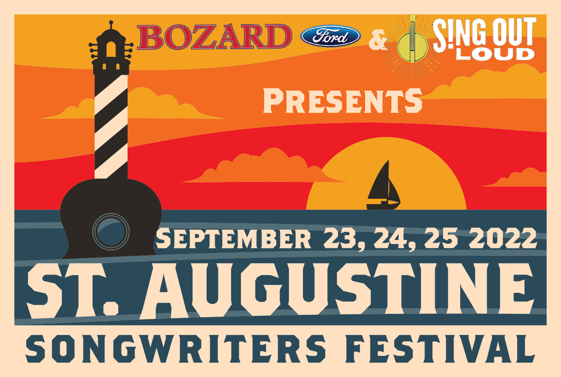 St Augustine Songwriters Fest flyer