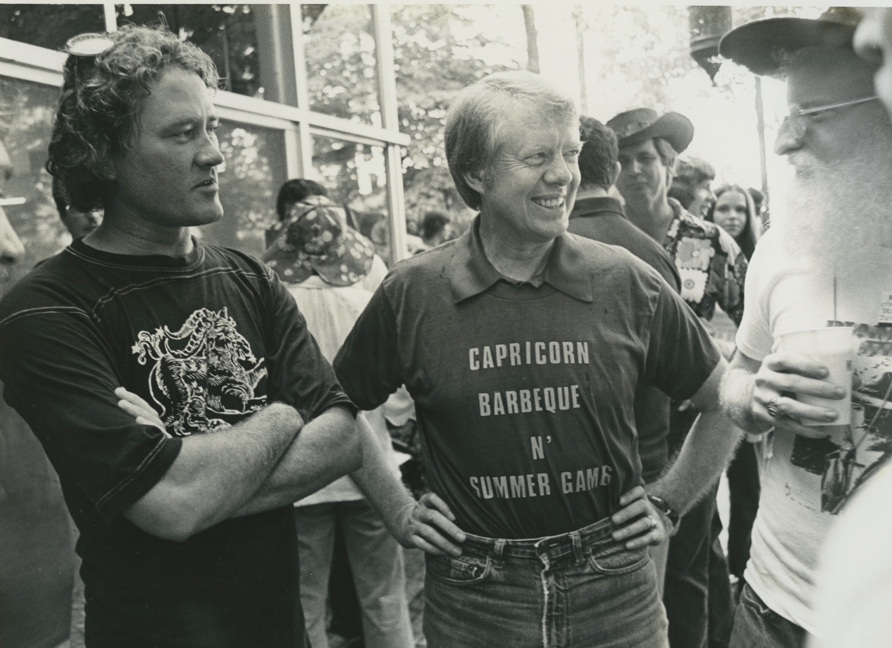 Phil Walden with Jimmy Carter