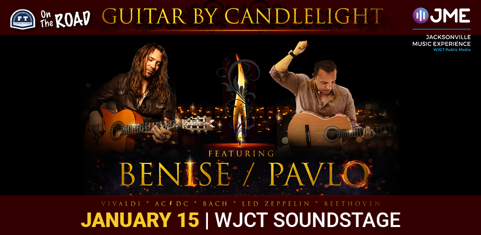 Benise & Pavlo | Guitar by Candlelight at the WJCT Soundstage