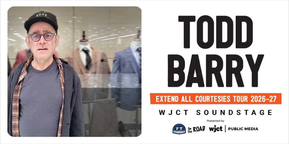 Todd Barry LIVE at the WJCT Soundstage